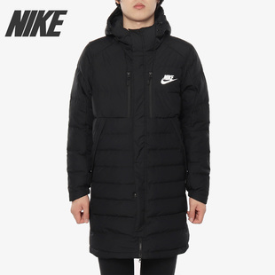 耐克正品 男子中长款 NSW FILL 连帽保暖羽绒服AJ7949 DOWN Nike