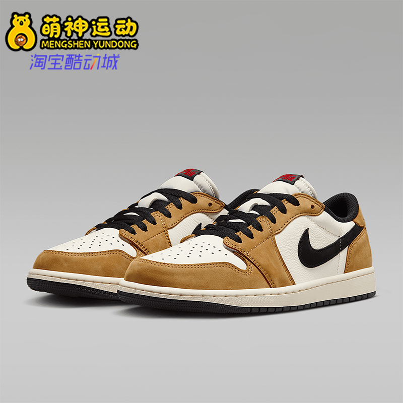 Nike/耐克正品JORDAN男女耐磨经典轻便透气低帮篮球鞋CZ0790-107