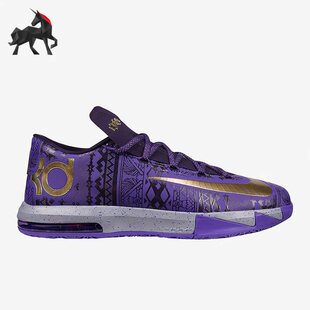 Nike/耐克正品KD 6男子实战训练运动低帮篮球鞋646742-500