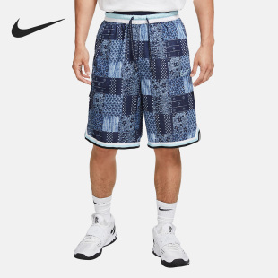 Nike/耐克正品夏季男子印花迷彩宽松透气运动短裤CK6348-457