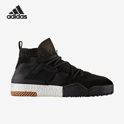 阿迪达斯男女中帮缓震休闲鞋