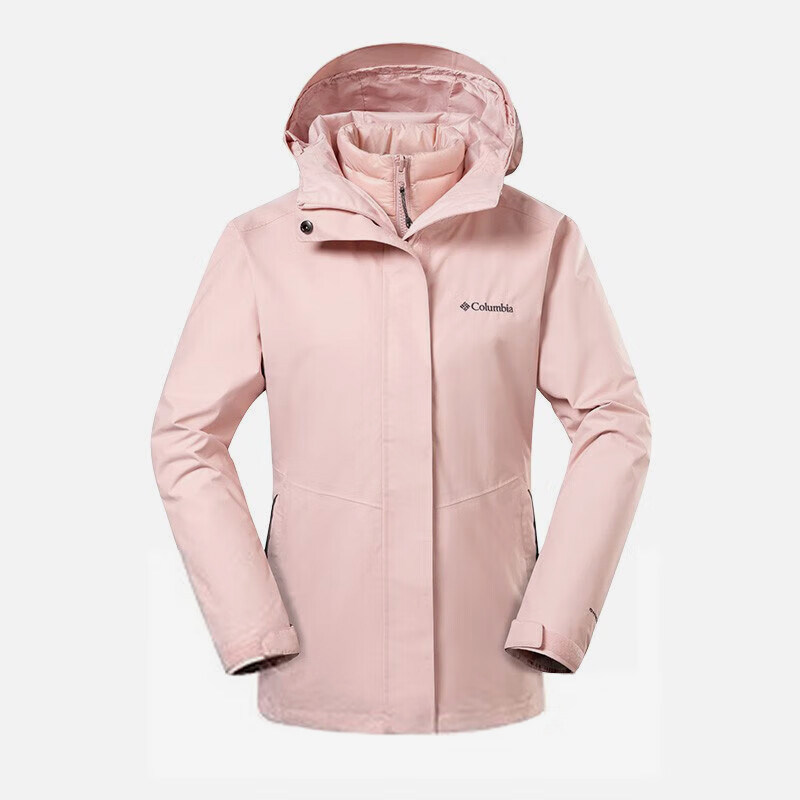 Columbia/哥伦比亚正品新款女士三合一保暖冲锋衣PL7204626