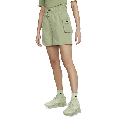 耐克女子机能风休闲梭织高腰短裤