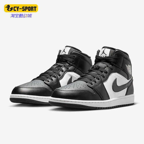 Nike/耐克正品Air Jordan 1 Mid男士高帮运动鞋DQ8426-010