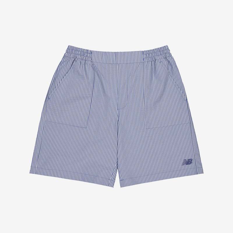 New Balance/NB正品夏季新款男女舒适百搭条纹短裤NVE28063-BL,运动服/休闲服装,运动中长裤／短裤,淘宝优惠券,粉丝福利购,淘宝优惠卷