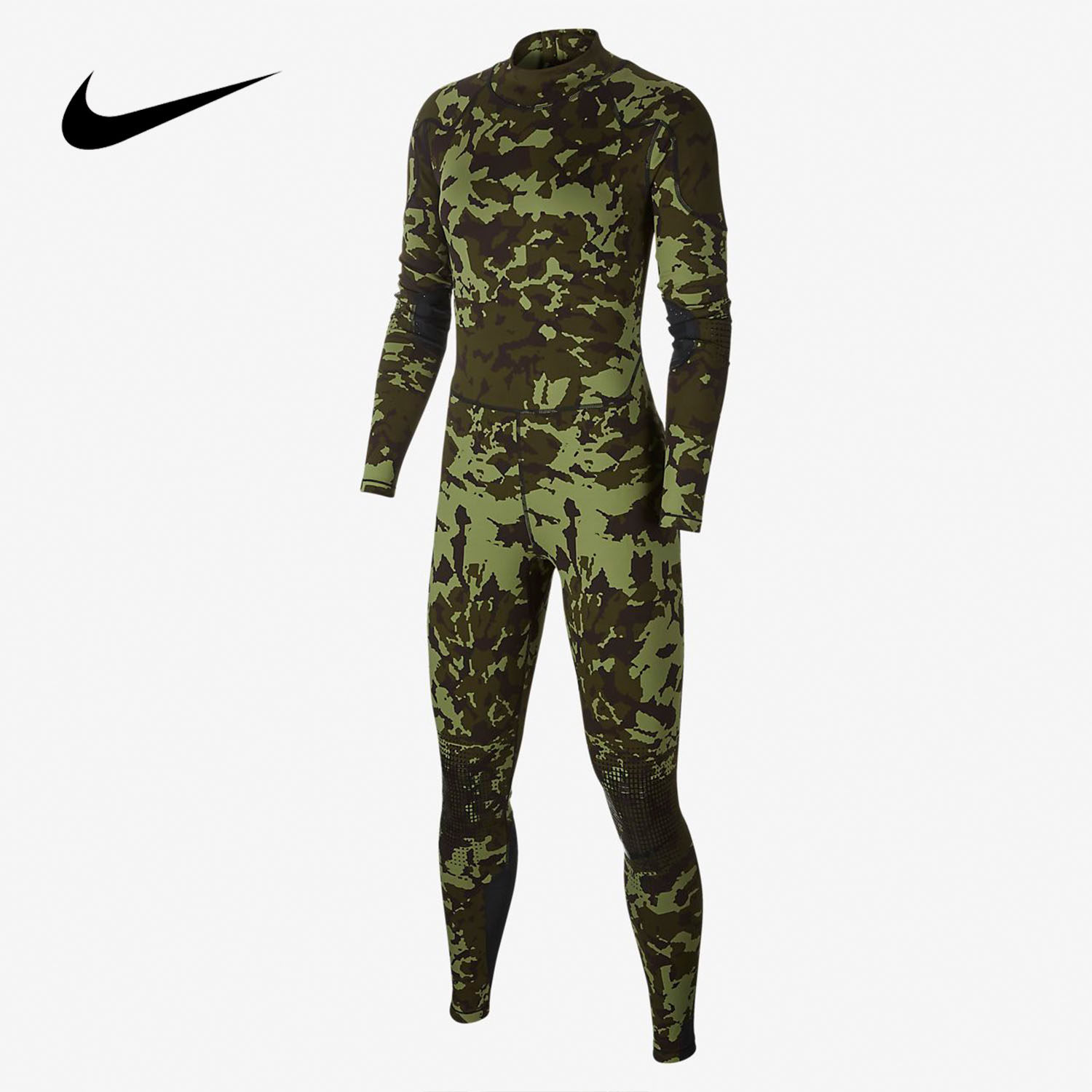 Nike/耐克正品Nike x MMW Bodysuit女子紧身衣长袖长裤套装AR5617