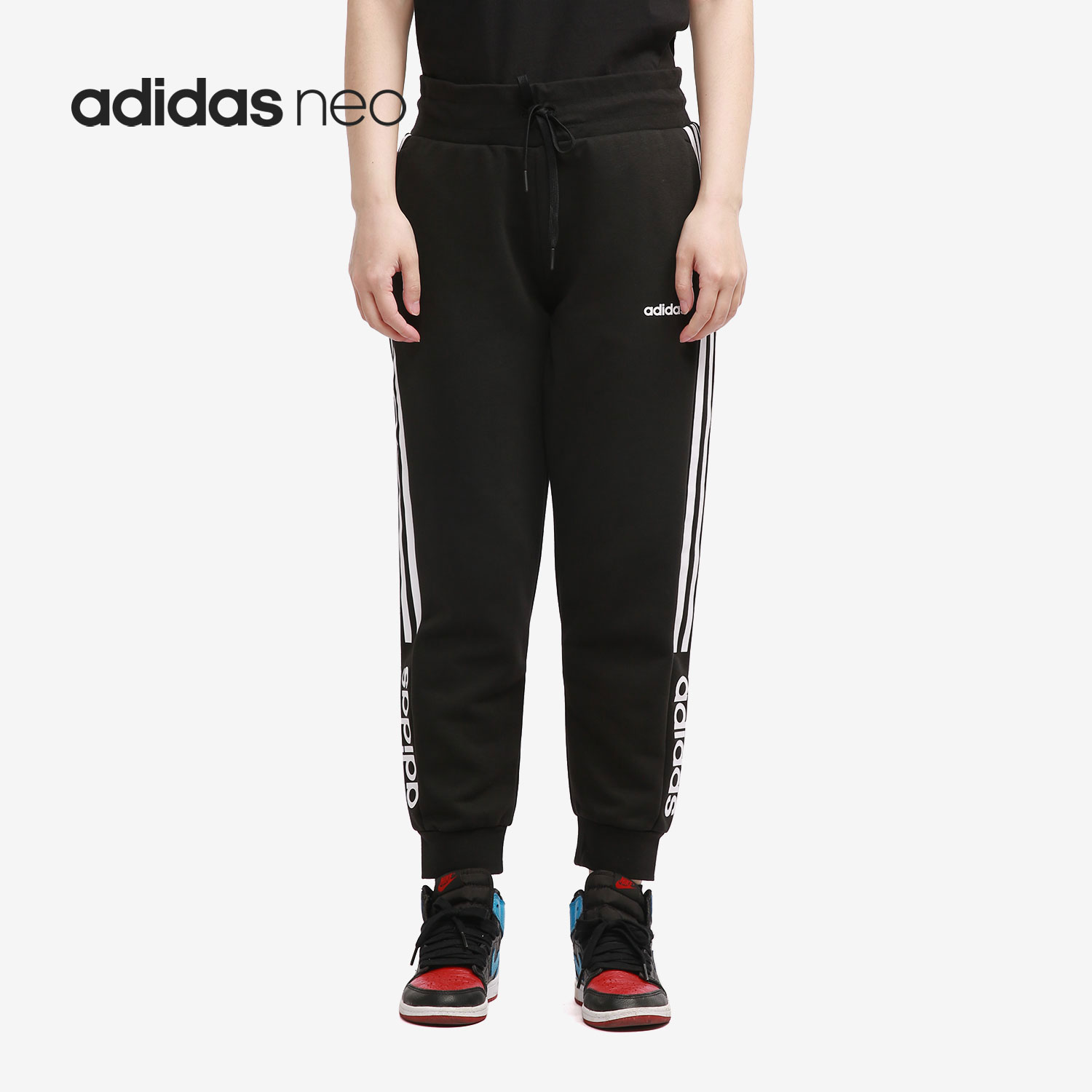 Adidas/阿迪达斯正品2021年新款女子夏季休闲七分裤运动裤 H61986