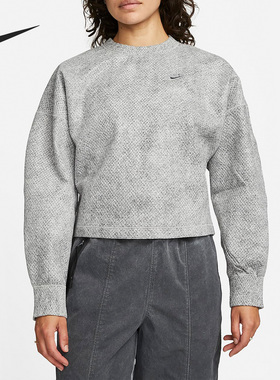Nike/耐克官方正品Sportswear 女子运动休闲套头卫衣DQ7909-077