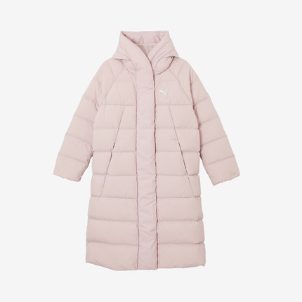Puma/彪马官方正品冬季新款女士时尚连帽防风长款羽绒服684236-49