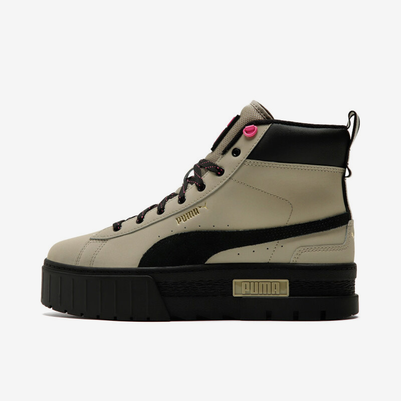 Puma/彪马正品Mayze女子复古经典厚底高帮休闲板鞋381888-01