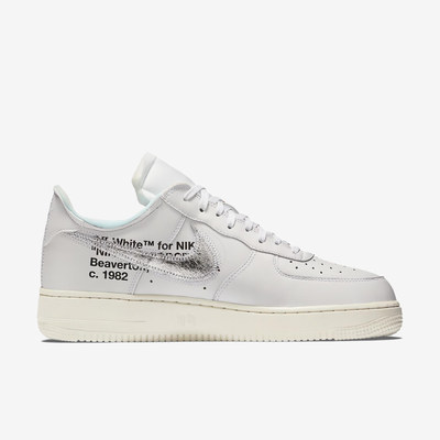 Nike耐克正品Air Force 1 Virgil Abloh男款低帮板鞋AO4297-100