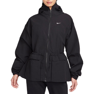 Nike/耐克官方正品春季新款女士拒水防晒梭织连帽夹克FN3670-010