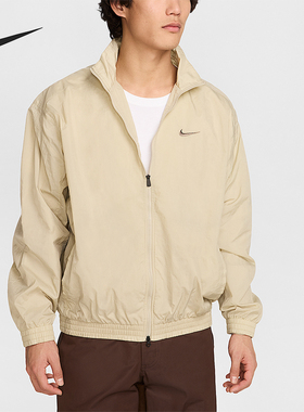 Nike/耐克正品2025秋季款男士日常立领耐穿刺绣外套HV6918-251