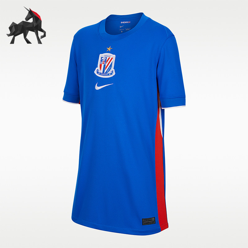 Nike/耐克正品Dri-FIT大童透气球迷版足球运动速干球衣IQ0600-444