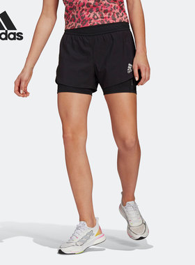 Adidas/阿迪达斯正品 P.BLUE SHORT女子夏季跑步运动短裤GN4409