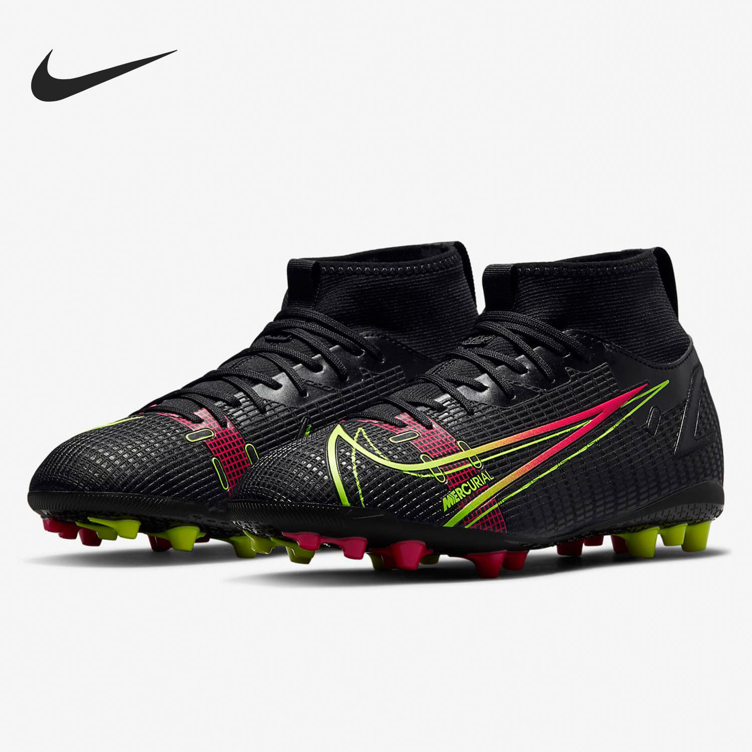 nike/耐克官方正品刺客14 superfly 8 大童中帮运动足球鞋 cv0732