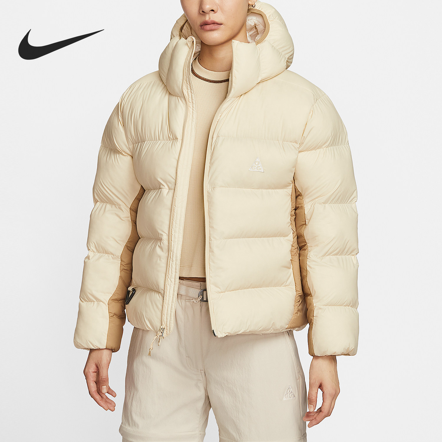 Nike/耐克官方正品Therma-FIT女士保暖连帽日常棉服FZ6762-229