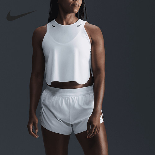 Nike/耐克正品经典女士轻便透气圆领运动无袖背心FN2713-100