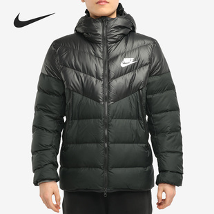 保暖防风运动休闲连帽羽绒服 Nike 耐克官方正品 男子冬季 CU0226