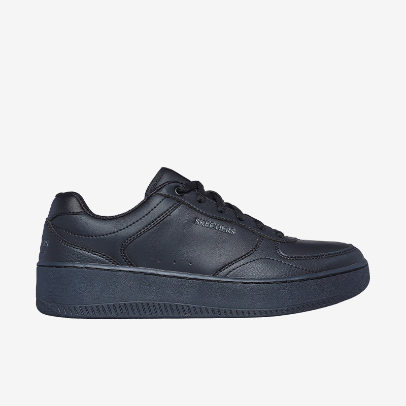 Skechers/斯凯奇正品休闲男士时尚潮流绑带日常简约厚底板鞋