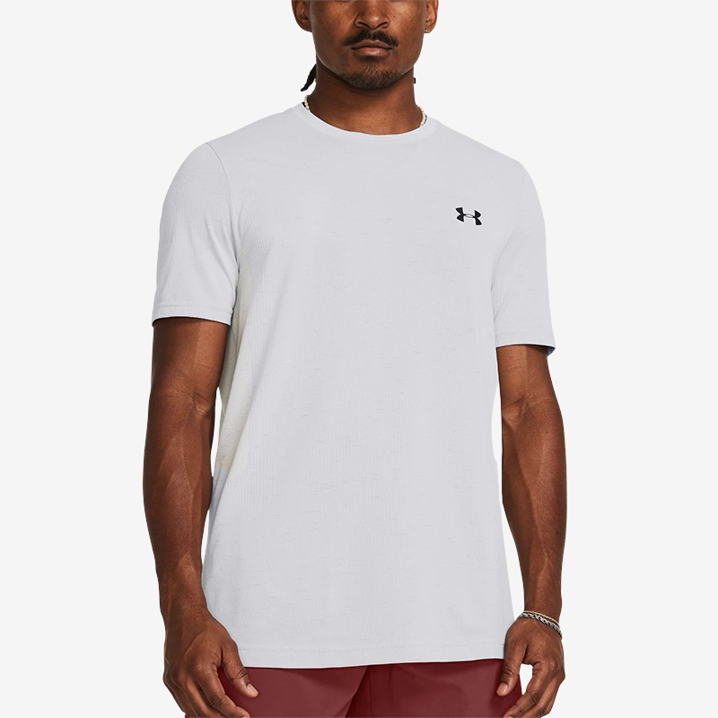 UA/安德玛正品VANISH SEAMLESS男士轻质柔软短袖T恤1382801-100