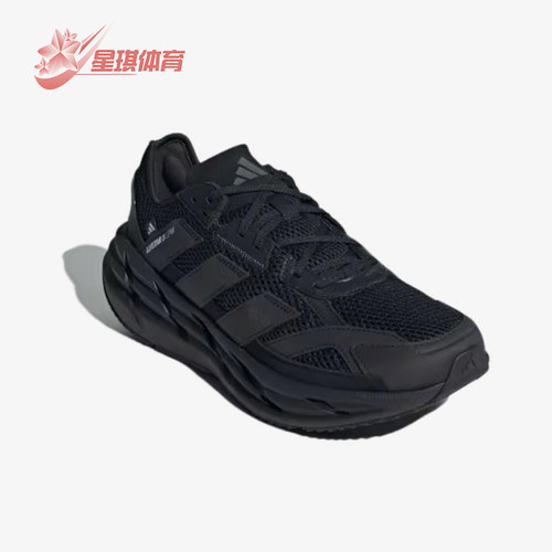Adidas/阿迪达斯正品ADISTAR3新款男黑色经典低帮鞋J跑步鞋JQ0755
