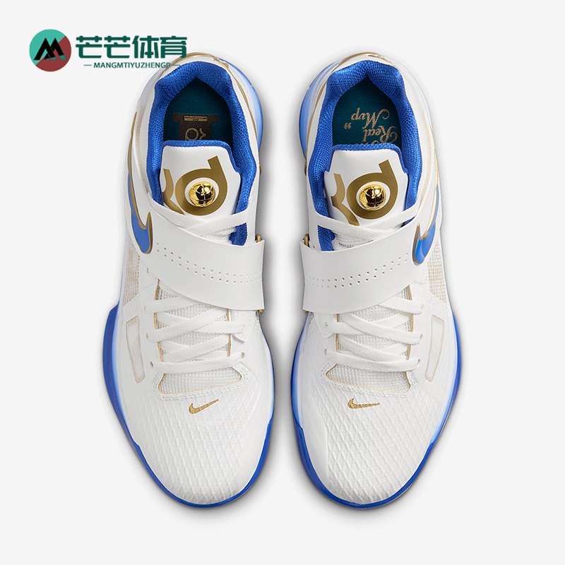 Nike/耐克正品Zoom KD男士缓震运动经典魔术贴篮球鞋IB3546-100