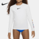 耐克正品 Swim Charms小童防晒亲肤长袖 Nike 上衣FZ6478 100