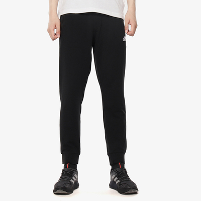 男子运动型格针织长裤