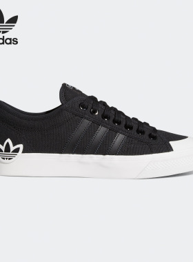 Adidas/阿迪达斯官方正品NIZZA三叶草男女休闲板鞋 EF5713 EF5714
