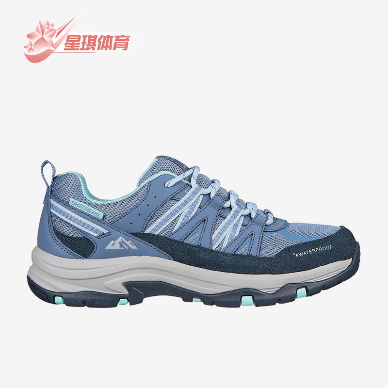 斯凯奇女士绑带低帮运动户外鞋