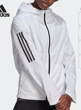 Adidas/阿迪达斯正品新款春秋运动女子连帽夹克外套H07382