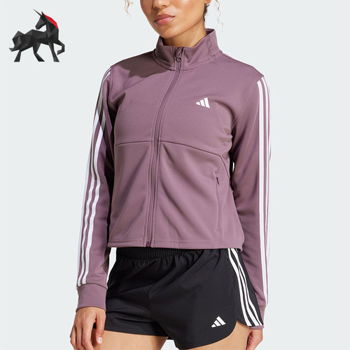 Adidas/阿迪达斯正品TRAINESENTIALSTRAIN女士经典夹克外套JG4014