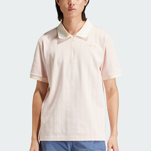 翻领POLO衫 Adidas 运动短袖 阿迪达斯正品 IU0209 三叶草男士
