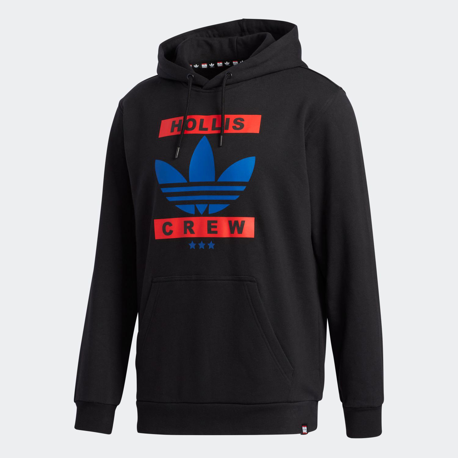 Adidas/阿迪达斯正品三叶草RUN-DMC联名休闲男子运动连帽衫GN5929