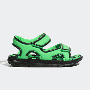 Adidas/阿迪达斯正品夏季新款男女童鞋魔术贴运动休闲凉鞋BB5802