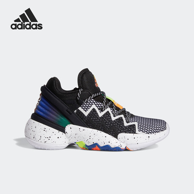 阿迪达斯儿童低帮缓震实战篮球鞋