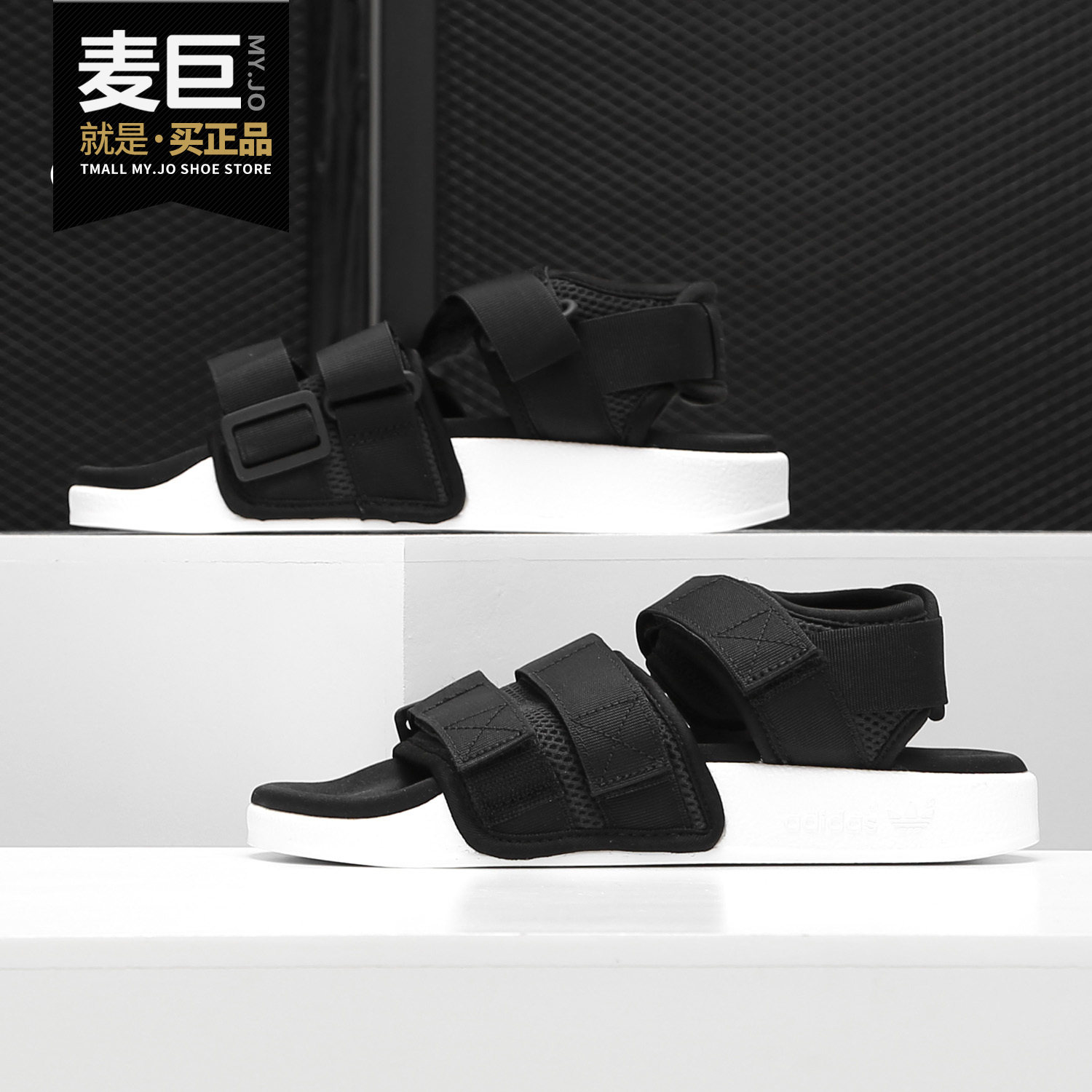 Adidas/阿迪达斯正品 三叶草女子当季新款 运动沙滩凉鞋 AQ1126,运动鞋new,运动沙滩鞋/凉鞋,淘宝优惠券,粉丝福利购,淘宝优惠卷