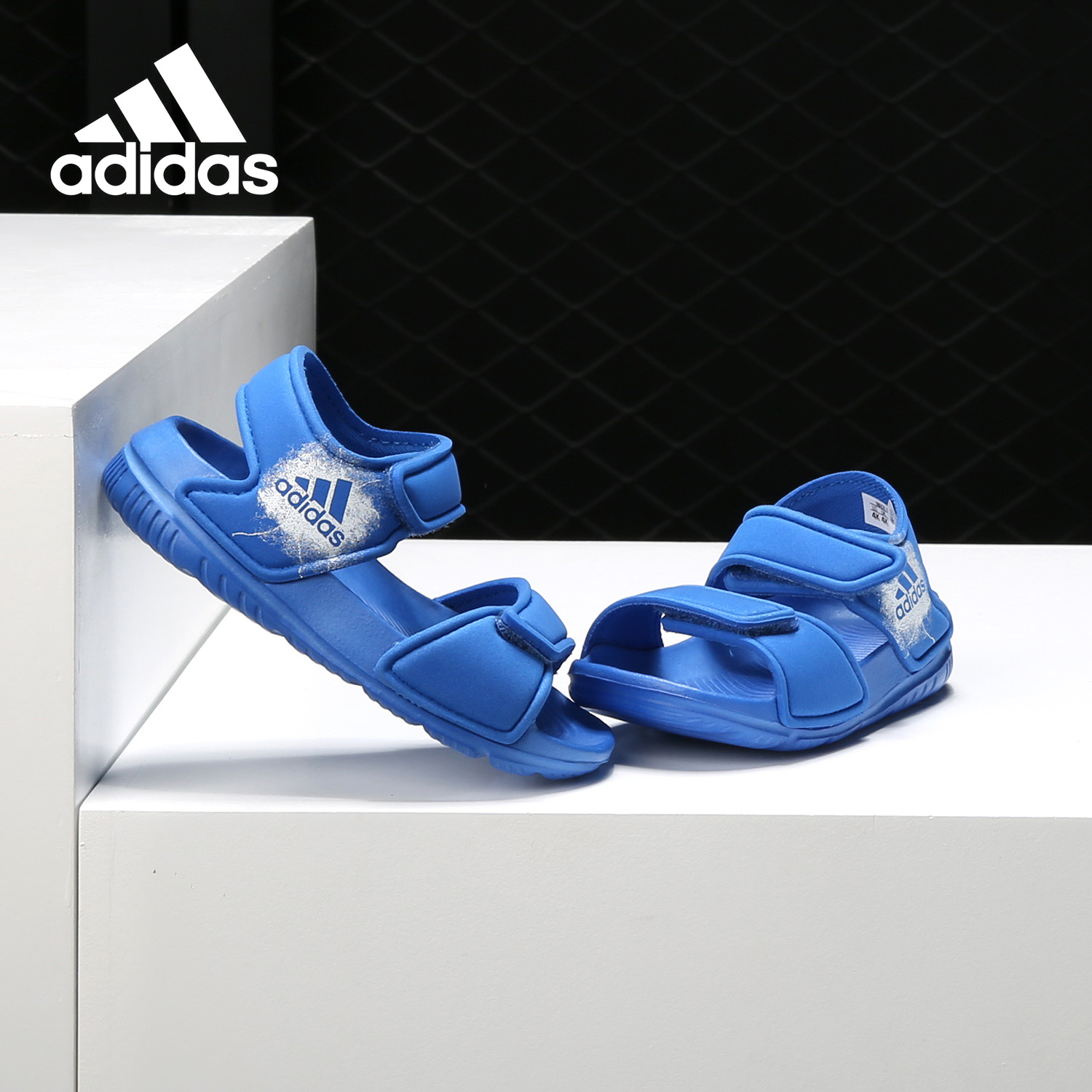adidas阿迪达斯正品凉鞋夏季童鞋