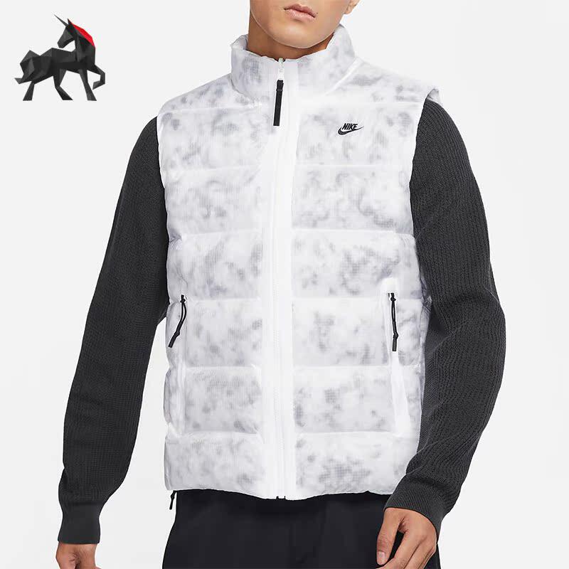 Nike/耐克正品休闲 男子时尚运动立领防风保暖棉马甲 DN2818-100