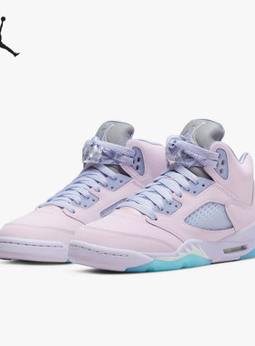 Nike/耐克正品Air Jordan 5 AJ5女子GS大童舒适篮球鞋 DV0563-600
