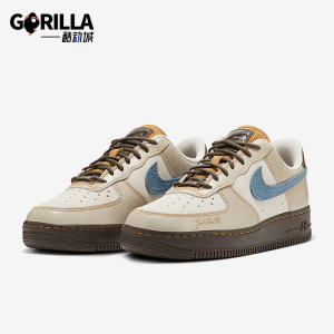 Nike/耐克正品Air Force 1女士厚底经典耐磨板鞋HQ3458-142