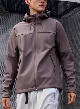 Adidas/阿迪达斯官方正品SOFTSHELL JACKET男士运动外套JM9106
