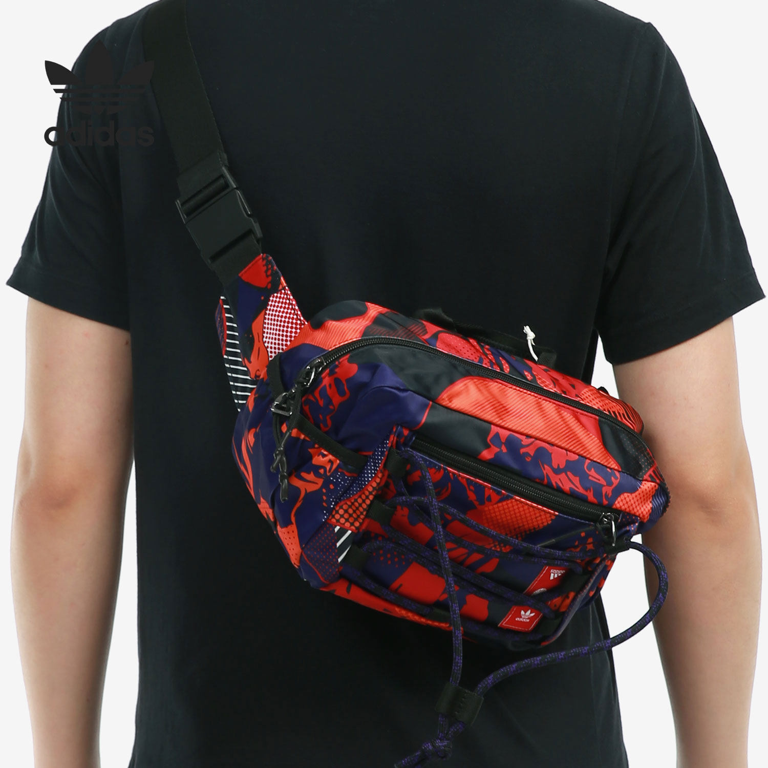 Adidas/阿迪达斯正品男女舒适运动休闲斜挎胸包腰包 GT6658,运动包/户外包/配件,腰包,淘宝优惠券,粉丝福利购,淘宝优惠卷