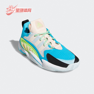 运动舒适透气耐磨网面篮球鞋 Adidas 男士 新款 FY2205 阿迪达斯正品