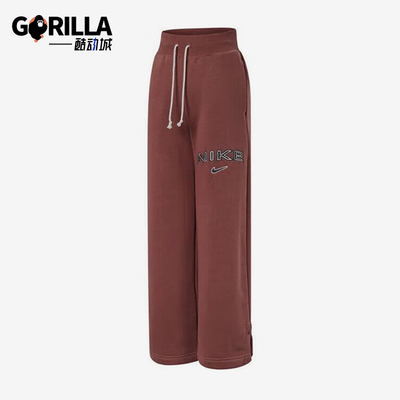 耐克女士复古宽松休闲运动长裤