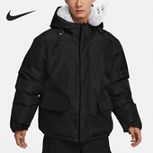男子休闲保暖工装 Nike 新款 冬季 连帽棉服外套FB7595 耐克正品