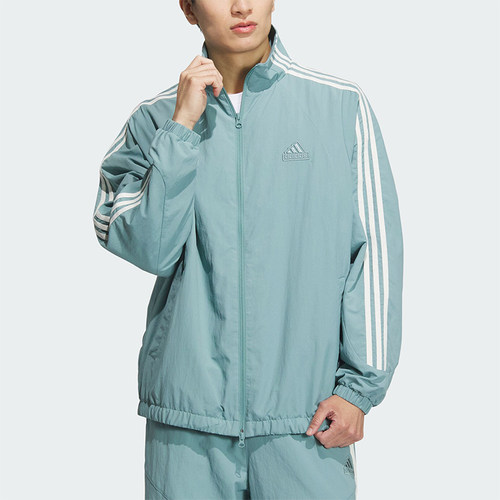 阿迪达斯男女同款时尚梭织外套
