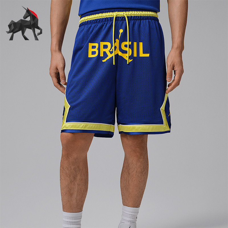 Nike/耐克正品Jordan Diamond男士运动网眼透气短裤IF3913-417