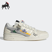 阿迪达斯正品 三叶草FORUM Adidas LOW男女运动低帮板鞋 GX2181